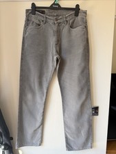 MCS Marlboro Classics Grey Jeans W33 L32 Mens Straight Leg Denim
