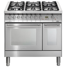 LOFRA PD96MFTE/CISF CUCINA 90CM INOX  FORNO ELETTRICO MULTIFUNZIONE 5 FUOCHI