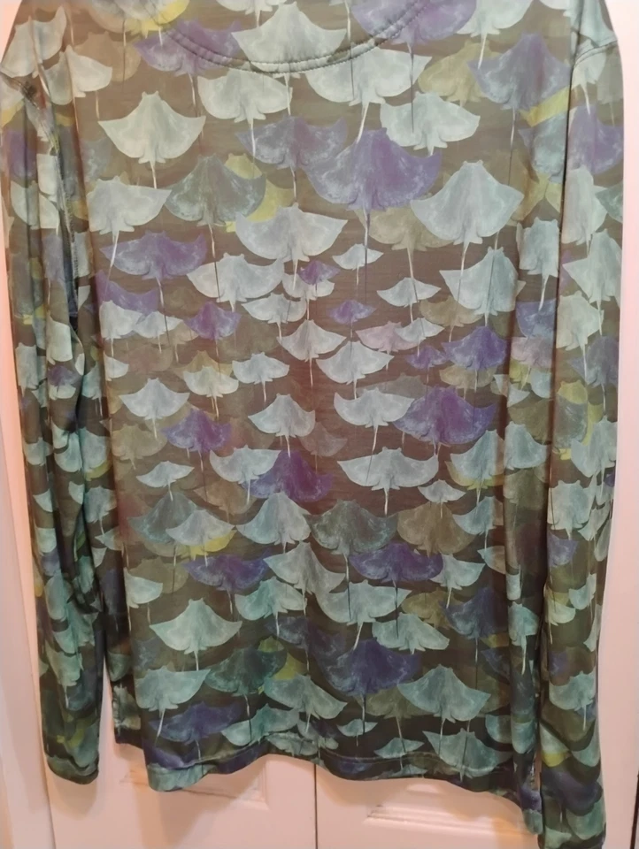 Reel Legends Nwot Sting Ray Men's Size Large Fishing Shirt - Image 4 of 4