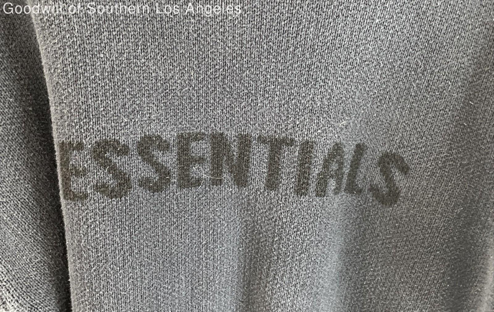 Fear Of God Essentials Men’s Navy Blue Knit Crew Neck Sweater (M) thumbnail 3