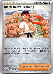 Black Belt's Training 098/131 Reverse Holo Prismatic Evolutions