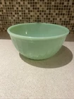 Vintage FIRE KING JADEITE GREEN SWIRL MIXING BOWL 9 INCH