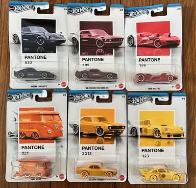 Pantone Complete 6 Car Set * 2026 Hot Wheels PANTONE Silver series 