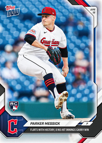 2026 Topps Now #93 Parker Messick | Baseball Card