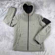 Mountain Hardwear Jacket Mens Medium Gray Sch...