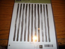 STAMPIN-UP  BRUSHSTROKES   RUBBER STAMP # 138952  SET OF 1 CLING  FREE SHIP
