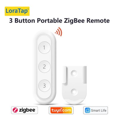 LoraTap ZigBee 3.0 Wireless 6 Push Button Remote Tuya Scene Automation Control