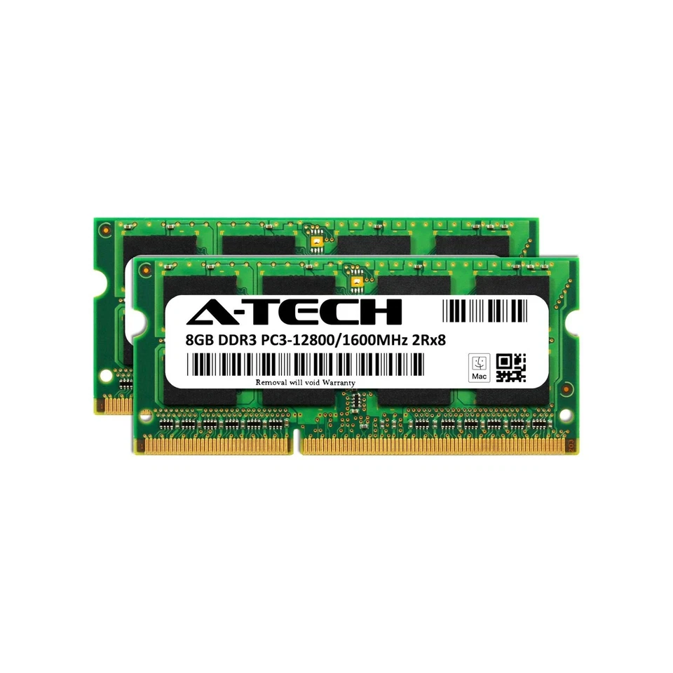 A-Tech for Apple 16GB Kit 2 x 8GB PC3-12800 Mac Mini iMac Late 2013 Late 2012... - Image 3 of 3