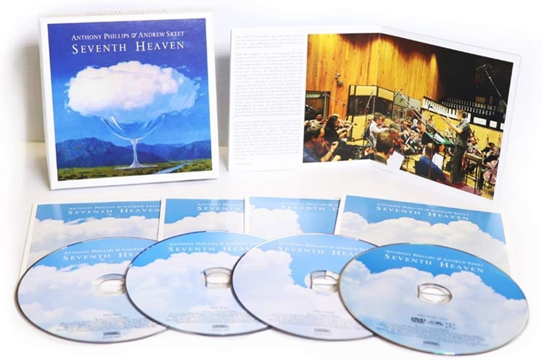 Anthony Phillips & Andrew Skeet - Seventh Heaven [Remastered] (2019) 3CD+DVD NEW
