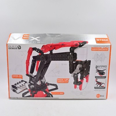 Hex Bug Vex Motorized Robotic Arm Construction Set Chopper Scorpion Stem Kit New