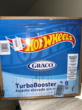 Graco TurboBooster 2.0 Backless Booster Seat Hot Wheels Blue Cup Holder 2226559