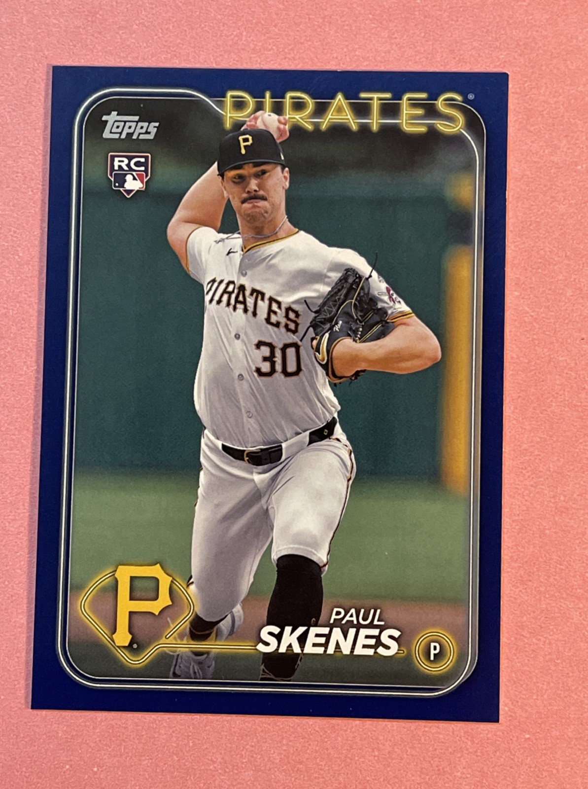 Paul Skenes 2024 Topps Update Royal Blue #US100 Rookie RC