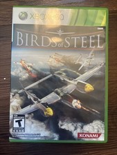Birds of Steel (Microsoft Xbox 360, 2012) Complete Tested CIB X360 Konami