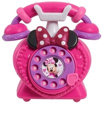 Disney Junior Minnie Mouse Ring Me Rotary Phone no box