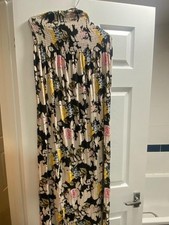 Peacocks Size 10 Floral Multicoloured Dress