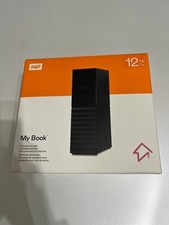 WD Western Digital My Book 12TB Desktop External HDD WDBBGB0120HBK-Newm New