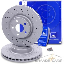 ATE 2x BREMSSCHEIBE Ø330 VORNE FÜR MERCEDES BENZ E-KLASSE W211 S211 SL R230