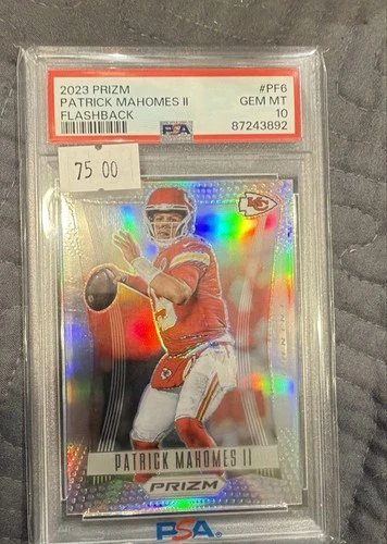 2023 Panini Prizm - Prizm Flashback Patrick Mahomes II #PF-6 Silver Prizm