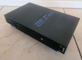 Playstation 2 PS2 Fat Console Bundle + 2 SG Guitar Hero W Games Rock Band Cords