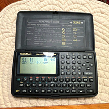 RadioShack EC-386 32KB Electronic Organizer PDA B W LCD Clock Calculator