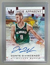 2018 Panini Court Kings Donte DiVincenzo Heir Apparent RC Rookie Auto Ruby /99