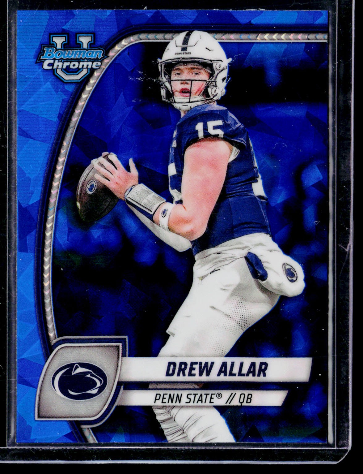 2024 Bowman University Chrome Sapphire Edition #4 Drew Allar