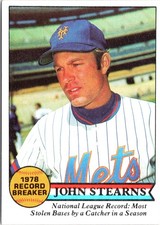 John Stearns 1979 Topps #205 New York Mets