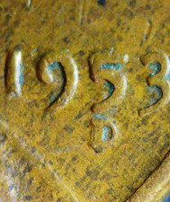HIGH GRADE MINT ERROR 1953-D LINCOLN WHEAT CENT RPM#1 FS#501 Guaranteed