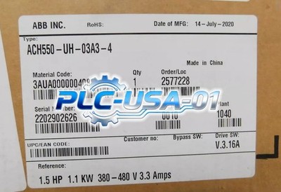 ACH550-UH-03A3-4 1PCS New ABB ACH550-UH-03A3-4 Frequency Converter  Fast ship
