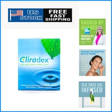 Natural Eyelid Towelettes with Tea Tree Oil - Gentle Cleanser for Irritated Eyes