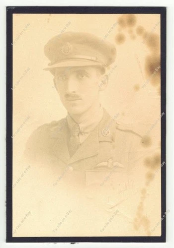 WW1 photo Royal Flying Corps officer pilot, pre-RAF, military aviation history