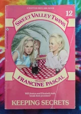 Keeping Secrets #12 SWEET VALLEY TWINS (Francine Pascal, 1987) Paperback Book