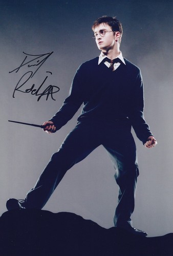 DANIEL RADCLIFFE signed Autogramm 20x30cm HARRY POTTER in Person autograph ACOA