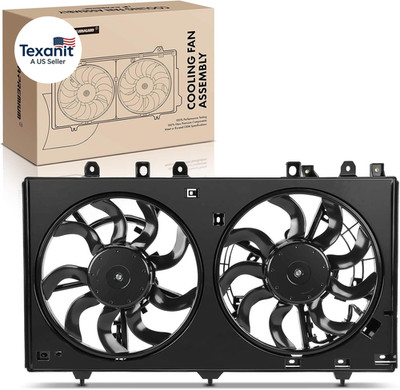 Engine Radiator Cooling Fan Assembly Compatible with Select Subaru Models - Outb