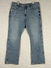 Men's Wrangler Jeans Size 40x32 Slim Boot