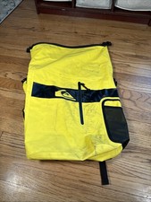 Quiksilver Mens Evening Sesh 35L Large Surf Backpack Wet/Dry Compartment -Yellow
