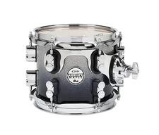 Pacific Drums PDCM0708STSB 7 x 8 Inches Tom with Chrome Hardware - Silver to...