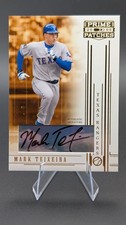 Mark Teixeira 2005 Donruss Prime Patches Auto #77 Texas Rangers