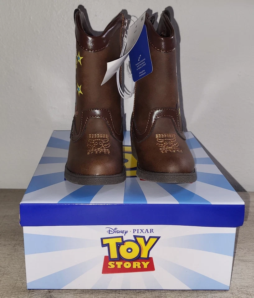 Ковбойские сапоги на молнии Toy Story Woody Bullseye Pixar для мальчиков ясельного возраста размер 5 - Изображение 4 из 4