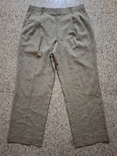 Vintage Yves Saint Laurent YSL Pour Homme 100 Wool Pleated Trousers 33x27
