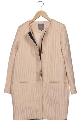 YAS Mantel Damen Jacke Parka Gr. EU 36 Baumwolle Beige #2at6z60