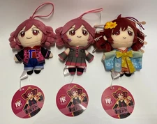 UTAU Kasane Teto Plush Fukuya 3pcs 12cm *Defect*