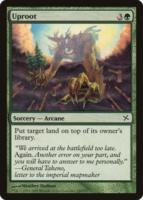 Uproot #149 (LP) Betrayers of Kamigawa BOK Magic MTG