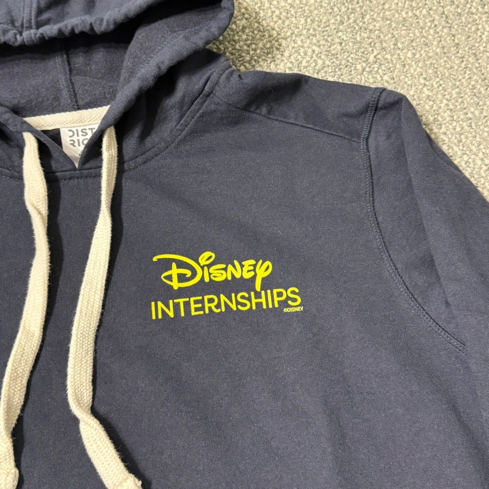 Sudadera con Capucha Pullover Azul Marino Grande Orejas de Mickey Disney Pasnships Foto 3 de 4