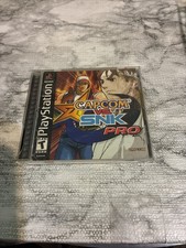 Capcom vs. SNK Pro Sony PlayStation 1 CIB Black Label Complete In Box PS1 Rare