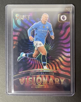 2024-25 Panini Select Premier League Erling Haaland Visionary SSP