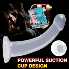 Huge Thick Dildo - Big Realistic Jelly Dildo With Suction Cup Sex toys for Women