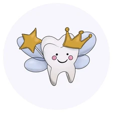 24 x 'Tooth Fairy' Stickers (SK00065147)