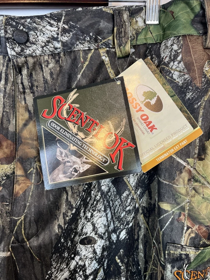 Men’s Mossy Oak Scentlok Camo Pants Field And Stream New Break Up $129 Retail - Image 2 of 4