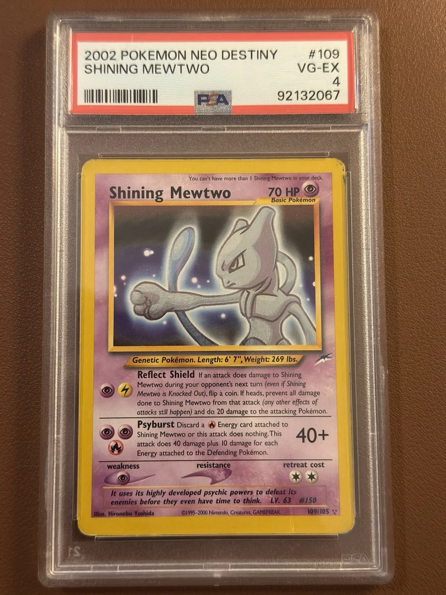 Mewtwo Pokémon TCG Professional Sports Authenticator (PSA) Neo
